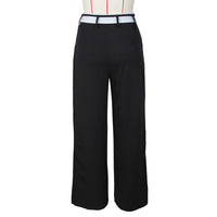 Retro Drape Loose Fit Straight Casual Long Pants