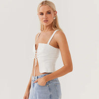 Sleeveless Sexy Strappy Camisole Tank Top