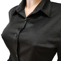 Waist Tied Shirt Pleated Casual Skirt Suit