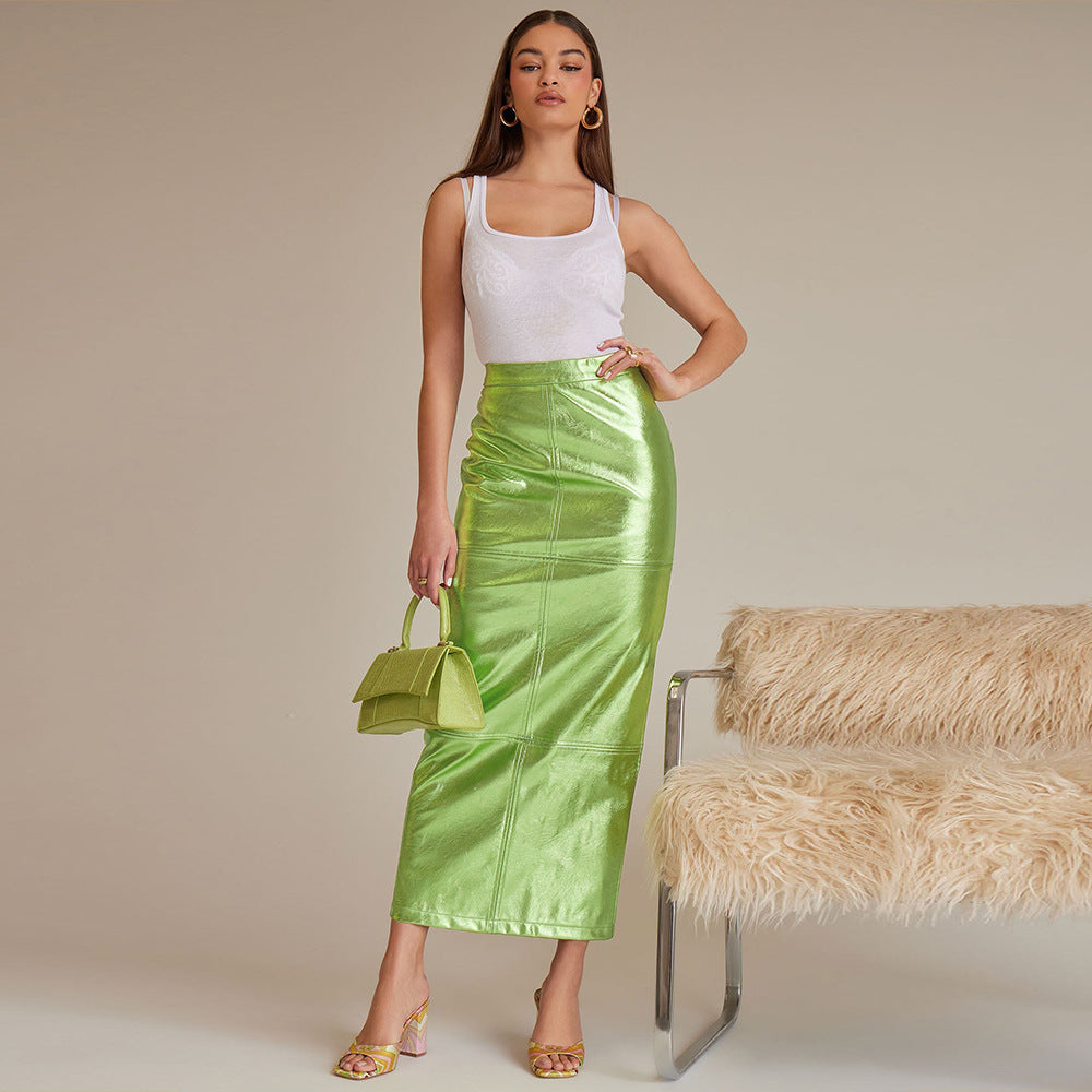 Sexy Hip Wrapped Slim Fit Maxi Skirt